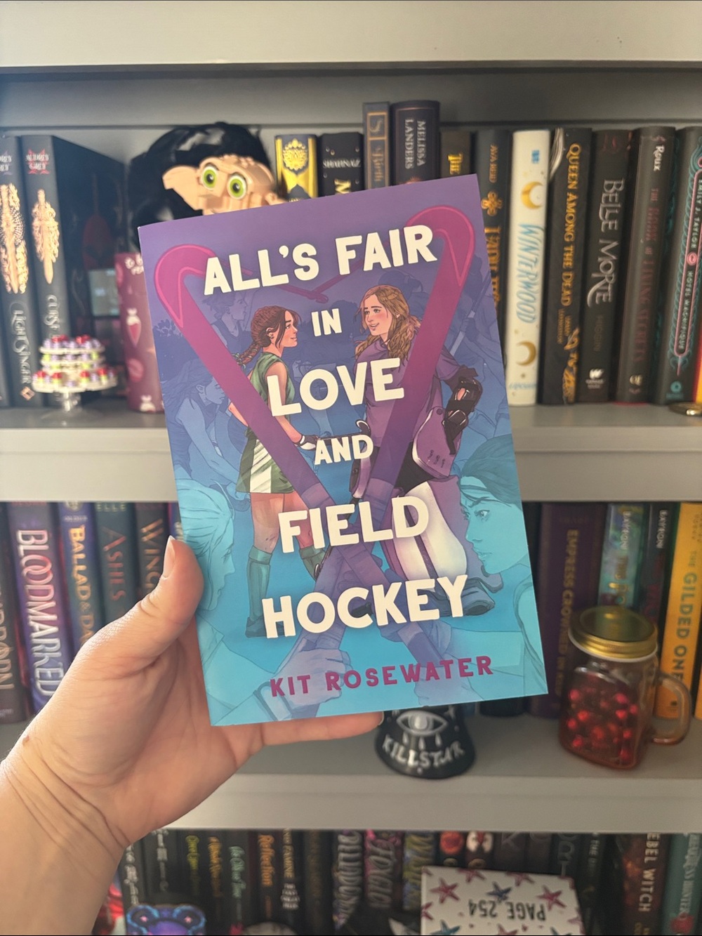 All's Fair in Love and Field Hockey by Kit Rosewater - Purple & Teal Paperback